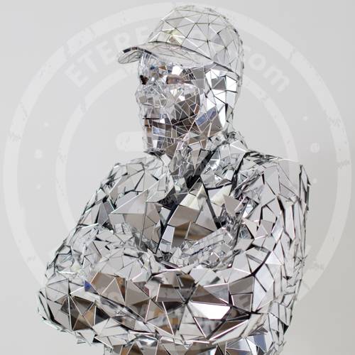 Mirror Suit: Ultimate mirror man costume (reflective outfit)