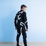 Tron led costume suit model MOTUS