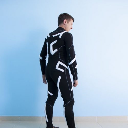 Tron led costume suit model MOTUS