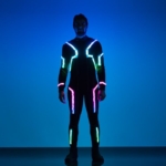 SMART LED tron outfit model SPATIUM