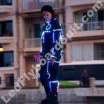 Day light luminous performance in programmable suit