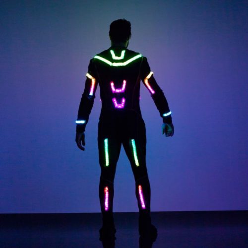 Glow in the dark costumes model SPATIUM