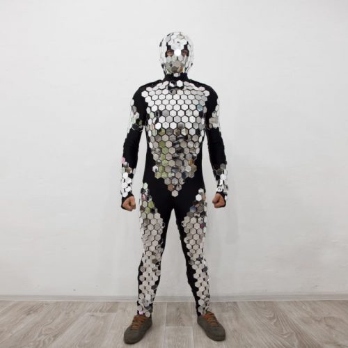 Discoball costume in full size from front