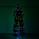 led stilt walkers