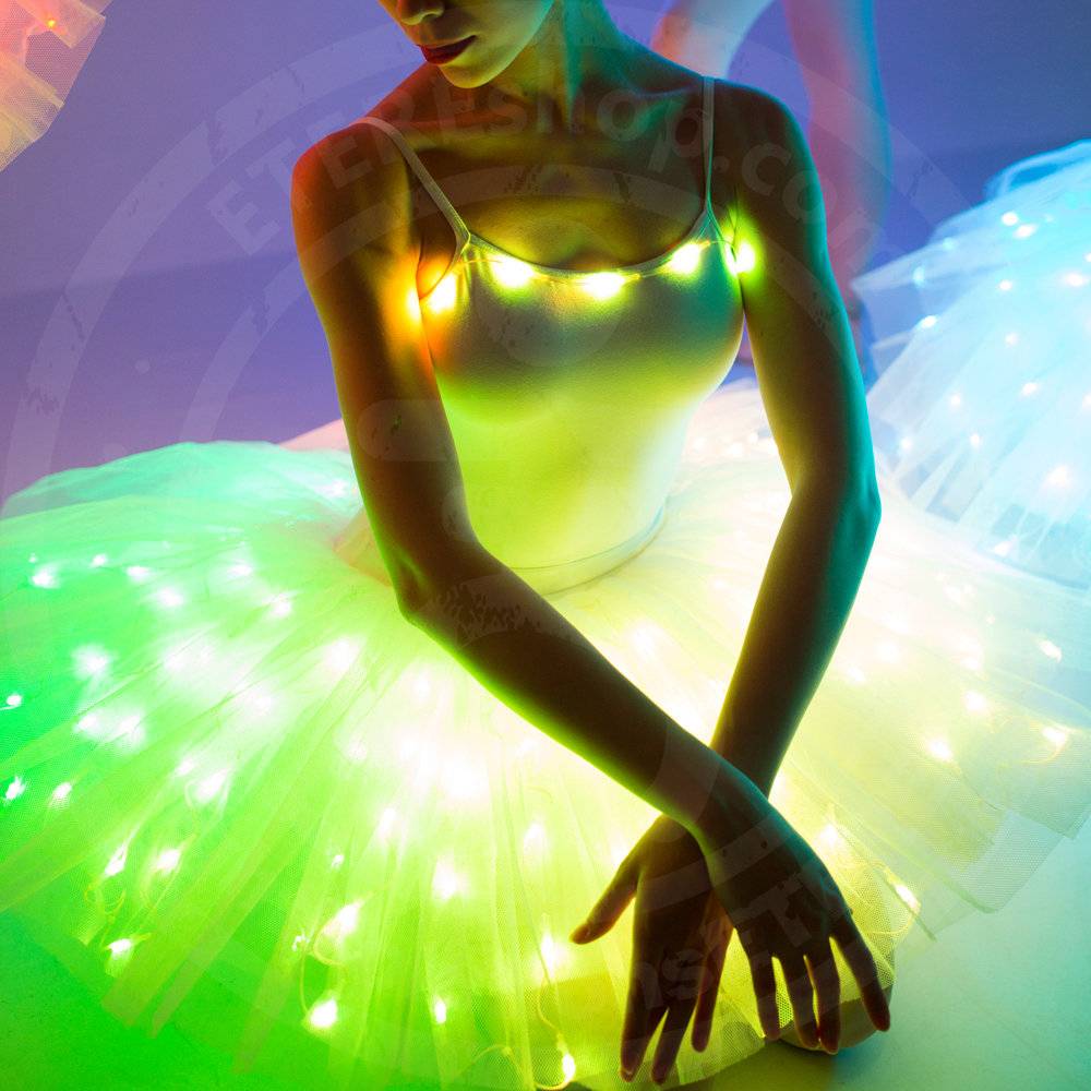 LED tutu rainbows light magnificent Effects