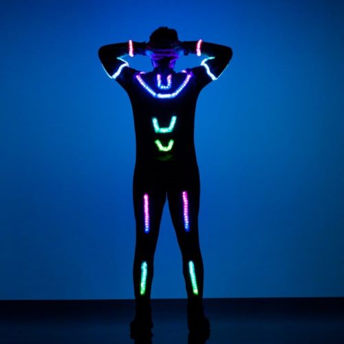 Glow in the dark outfits SPATIUM