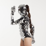 Without pants and pants part Disco Ball Bodysuit "Circle" Transformer view from side