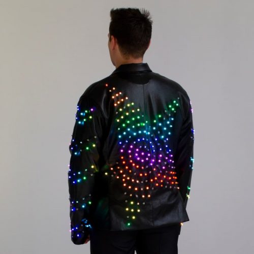 jacket glows in the dark