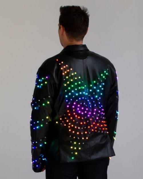 jacket glows in the dark