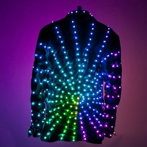 Glowing in the dark light up Jacket glowing