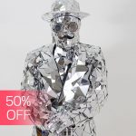 Broken mirror man costume