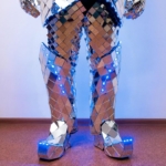 Mirror Costume Ice Guardian - Square boots