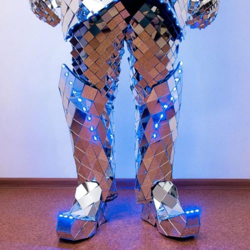 Mirror Costume Ice Guardian - Square boots
