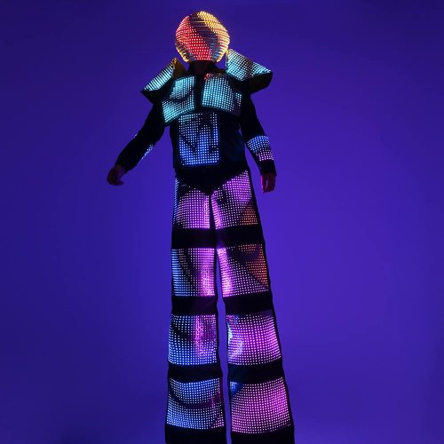 LED Show Stilt Walker Outfit