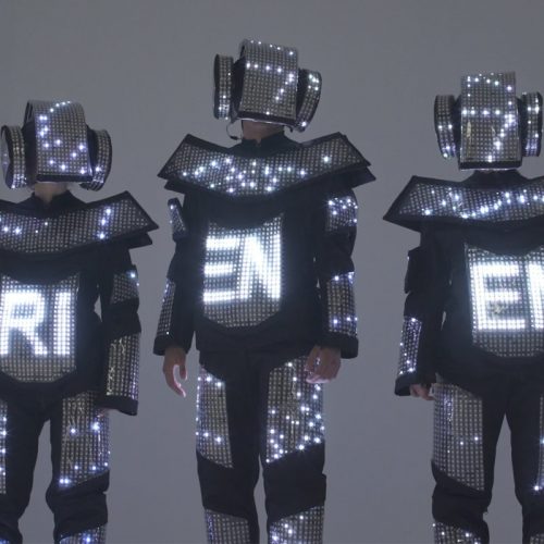 Putting text on the bellies of our Armor suits