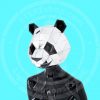 mirror panda mask