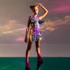 Led dress wedding design? For Las Vegas bride is perfect