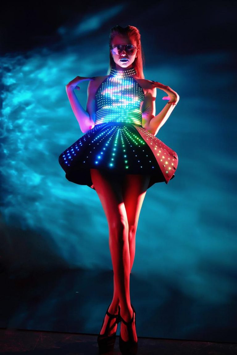 Top17 LED Light Dresses of 2019 Light Solutions ETERE by