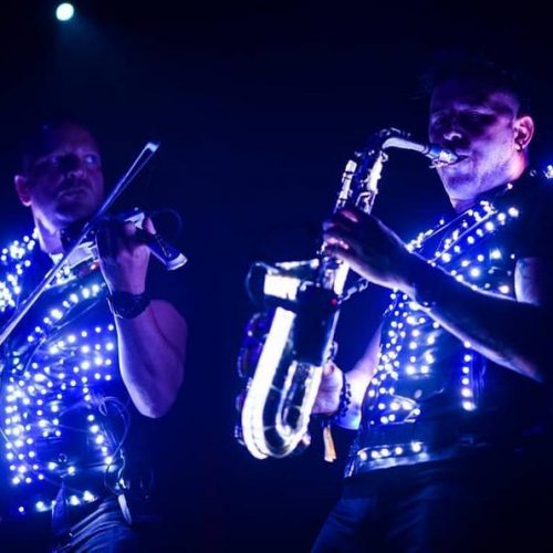 Festival wear LED light up festival musician vest _P02 by