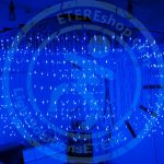 3D Decoration LED cube attached to the ceilling