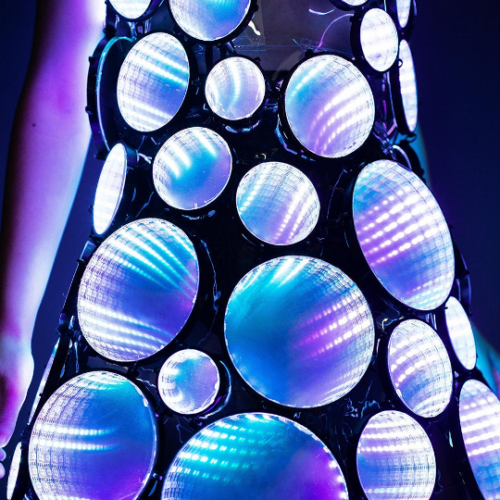 Light up rave clothing for party