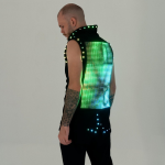 Light Up motorcycle vest with possobility to put your Logo on it