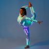 LED light up gymnastics costume