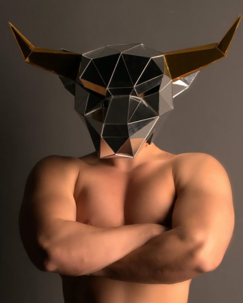 Mirror-bull-mask