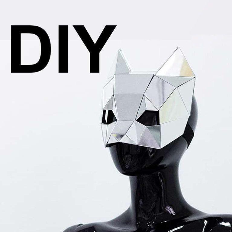 MIRROR CAT MASK main image 1