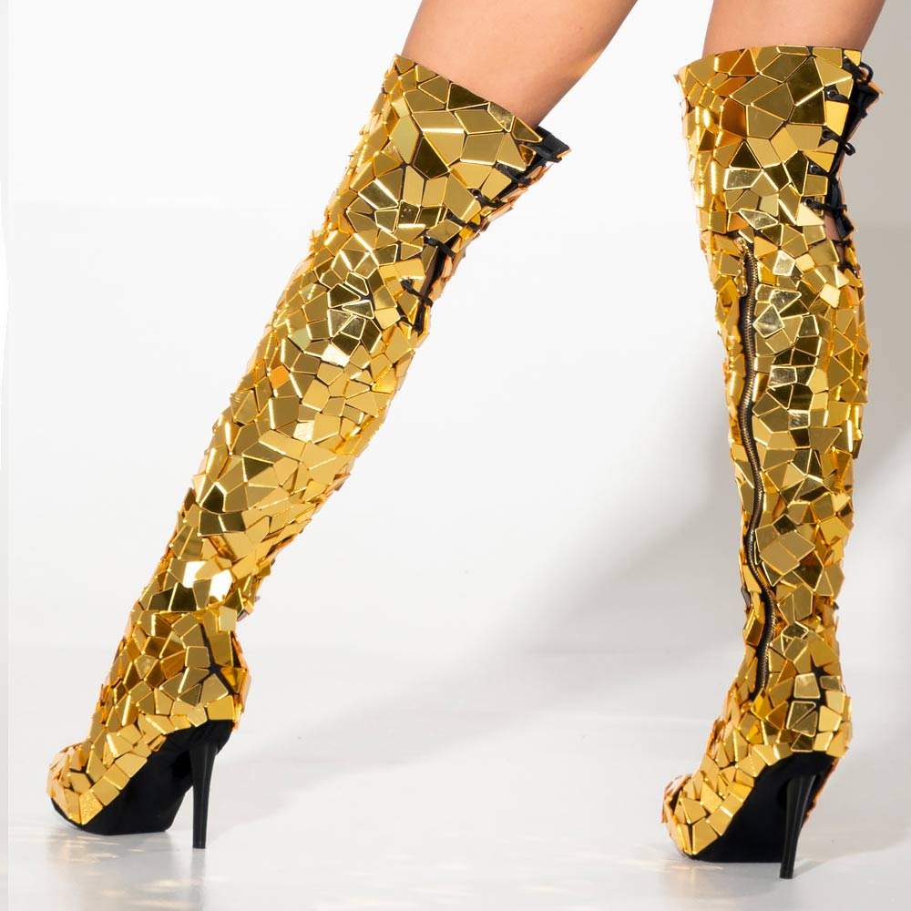 Sparkle High Boot - Shoes