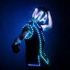 LED Helmet With MA letters on the Screen