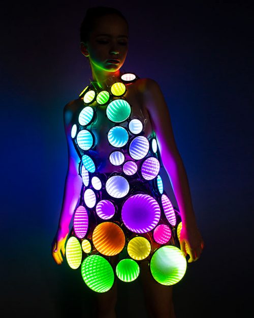 Light up infinity dress