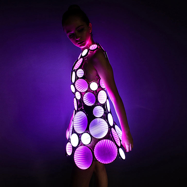 glow in the dark dress