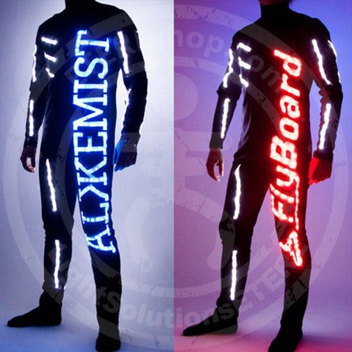 LED light up Flyboard Suit