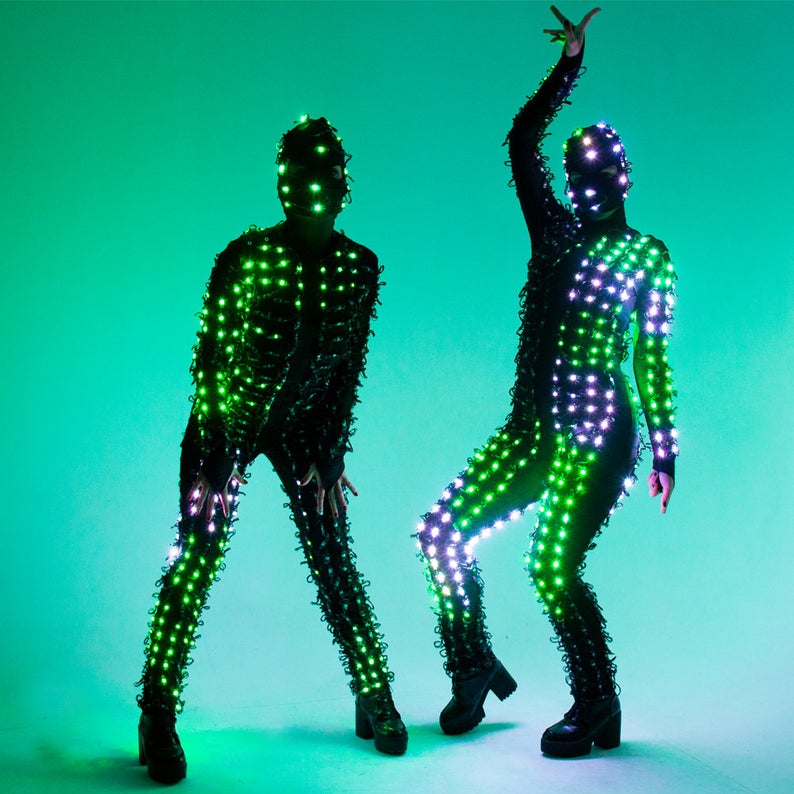 LED Smart Body Screen Artnet WiFi Pixel dance costumes