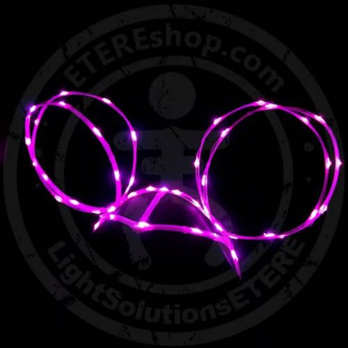 Programmable mask light up mask mickey style