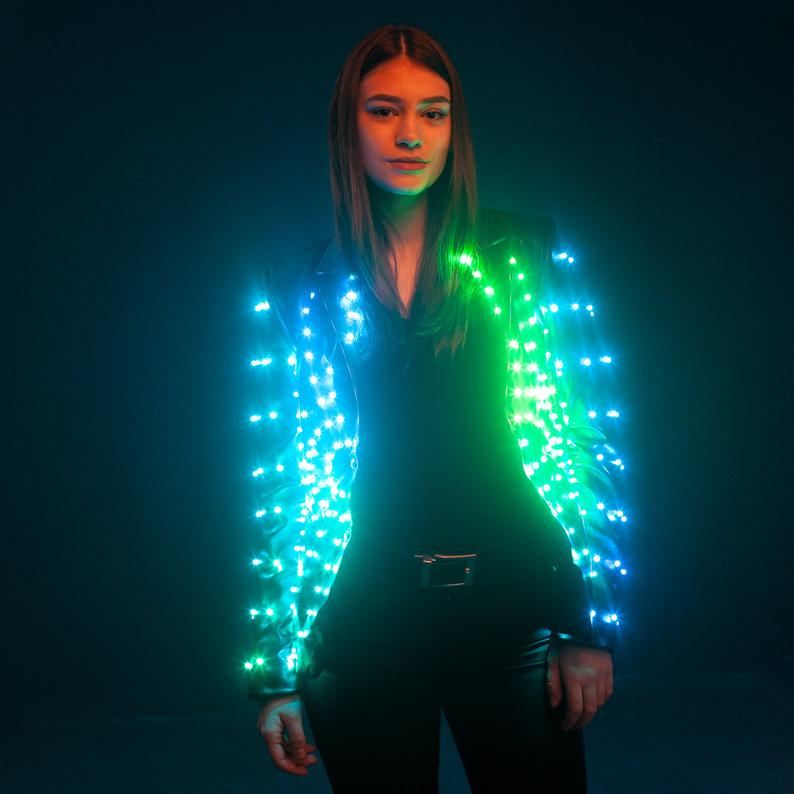 Light up jacket Star by ETERESHOP