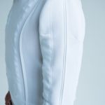 White cloth shoulder area cover