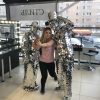 Mirror "Family" glass man animation costume suit - Square style — photo 9
