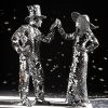 Mirror "Family" glass man animation costume suit - Square style — photo 2