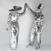 Mirror "Family" glass man animation costume suit - Square style — photo 7