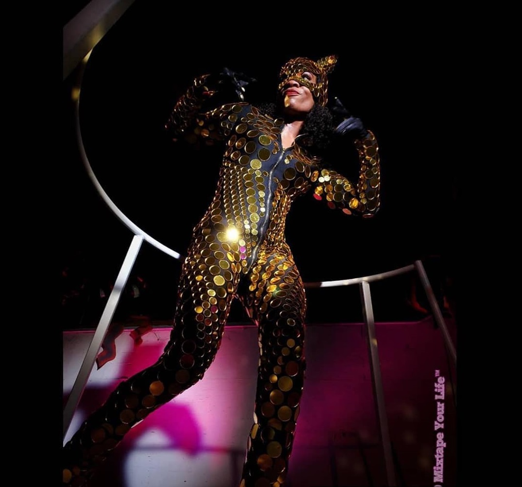 Mirror Costumes with a Disco Ball Effect by