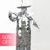 Mirror man Wizard glass man performance costume