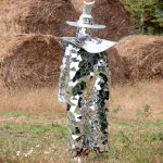 Wizard costume fully covered in mirror pieces