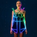 Glow in the dark dress Cage style