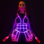 glow in the dark dress prom idea