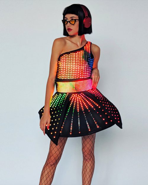 fashion led dress