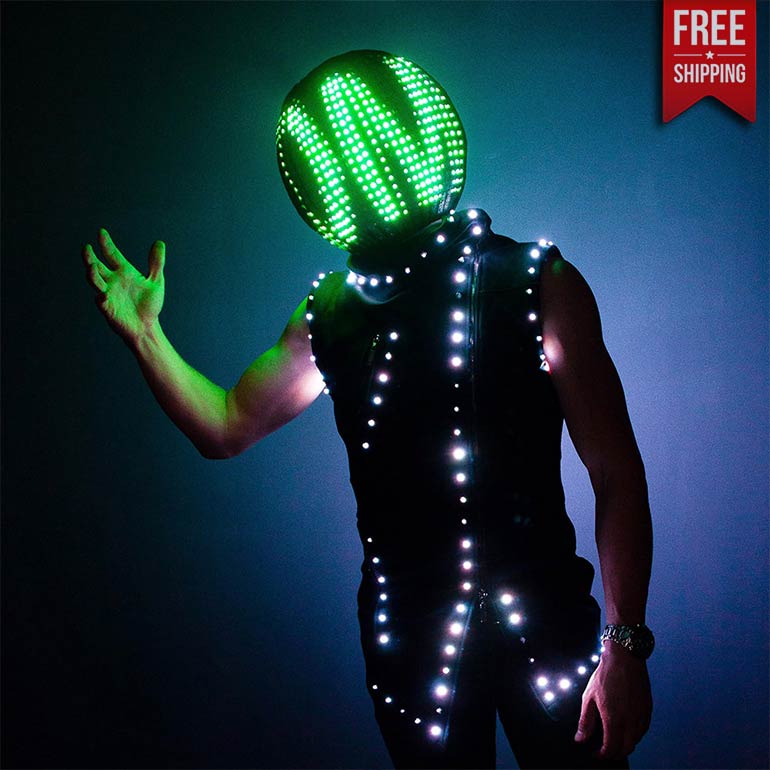 LED Helmet Screen _H12 Light Solutions ETERE by