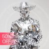 silver-mirror-man-suit-with-cowboy-hat-buy-with-discount