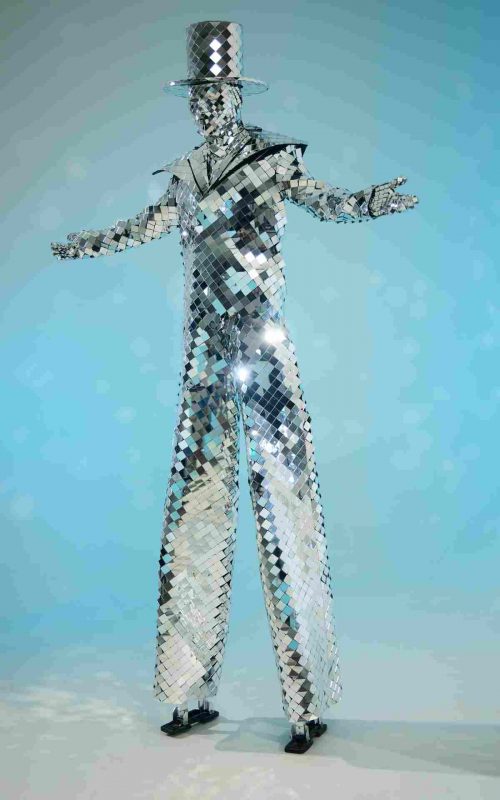 silver stilt walker